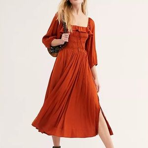 Free People Oasis Midi Dress